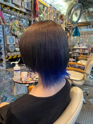 ミディアム カラー KOYA ｺﾔのヘアスタイル