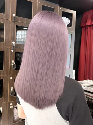 ロング 🫧ハイトーン/ ペールカラー🕊♡雛のヘアスタイル