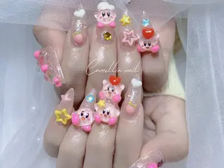 ネイル Camellia 長さだし& デザインのネイルデザイン