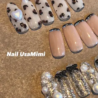 セミロング 本町Nail Usa Mimi  SAKIのネイルデザイン