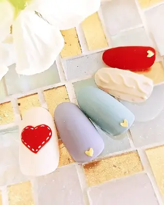 ネイル 手描きｱｰﾄ&推し活 🌟Wisteriaのネイルデザイン