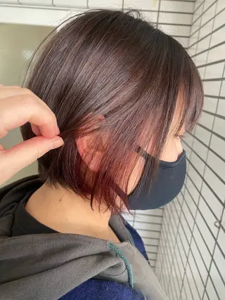 ショート 武田 悠生乃のヘアスタイル