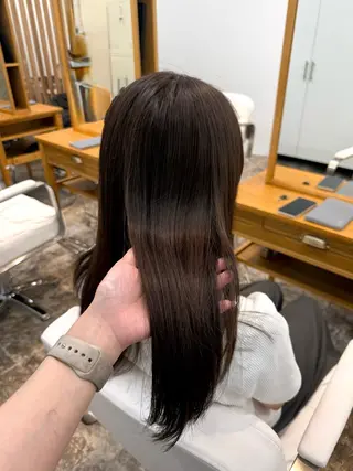 セミロング カラー 🐕‍🦺似合わせ 🐕‍🦺akariのヘアスタイル