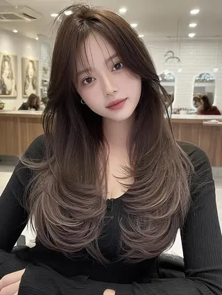 ロング FOCUS JAPAN2のヘアスタイル