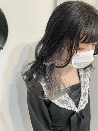 カラー 透明感ベージュ/ レイヤー/ 髙橋一哉のヘアスタイル