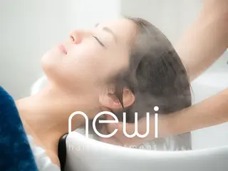 ミディアム newi 川崎店のヘアスタイル