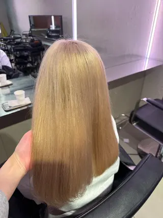 カラー シカダ ココア🦌のヘアスタイル