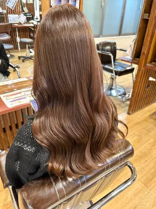 ロング 松丸 美月のヘアスタイル