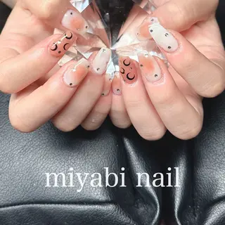 ネイル miyabi nail 桂川駅近くのネイルデザイン