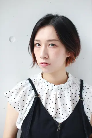 ショート 伸びても可愛いカラー 愛甲竜佑のヘアスタイル
