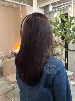 ロング 無料カットモデル募集 岡千尋のヘアスタイル