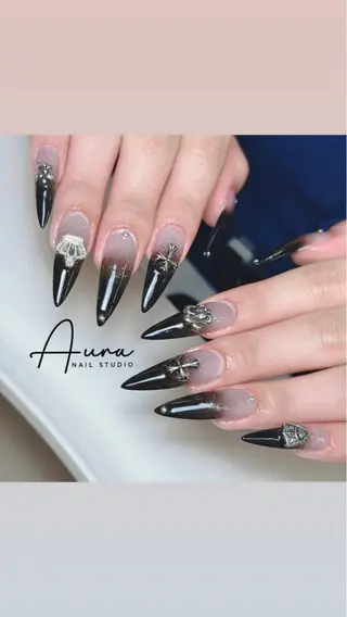 ネイル Aura Nail HanNaのネイルデザイン