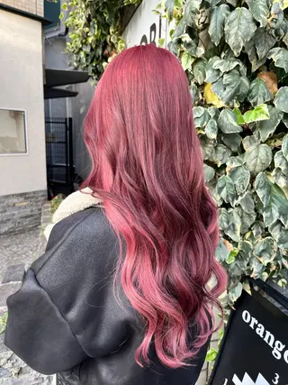 ロング カラー mary'sメリー /ニュアンスカラーのヘアスタイル