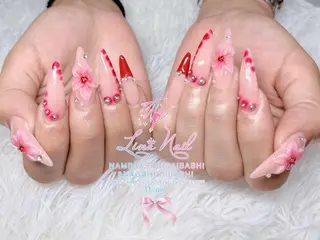 セミロング Linanail Nambaのマツエク・マツパデザイン