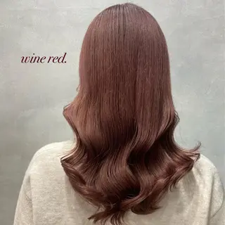 セミロング カラー ヘアアレンジ FAAM Tsuneのヘアスタイル
