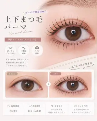 マツエク・マツパ A NAのマツエク・マツパデザイン
