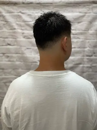 ショート メンズ 無料メンズカット❗️ 岡本晟我のヘアスタイル