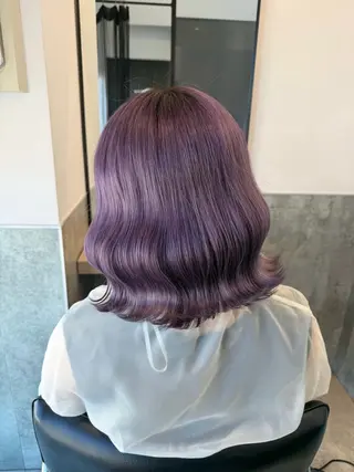 ロング カラー ヘアアレンジ 原宿ハイトーンカラー 🌼みるい🌼のヘアスタイル