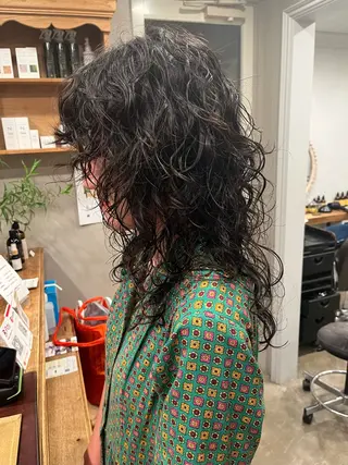 ロング パーマ COME HAIR カイのヘアスタイル