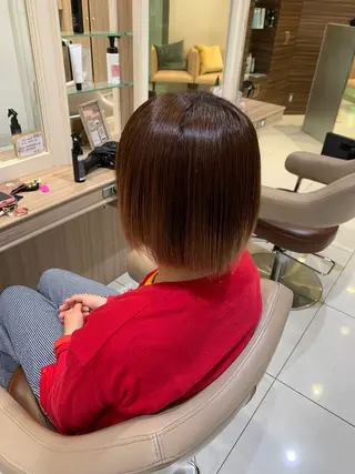 ミディアム Ash元住吉 クサカハルトのヘアスタイル