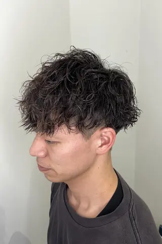 ショート パーマ メンズ aDALil ATSUYAのヘアスタイル