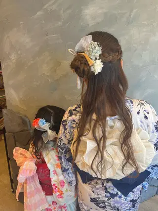 ヘアアレンジ echo 米田 まりゑのヘアスタイル