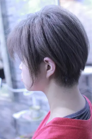 ショート 大通り1番出口1分 髪質改善ヴィソップのヘアスタイル