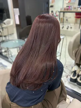カラー 似合わせ透明感カラー ♡サツキのヘアスタイル