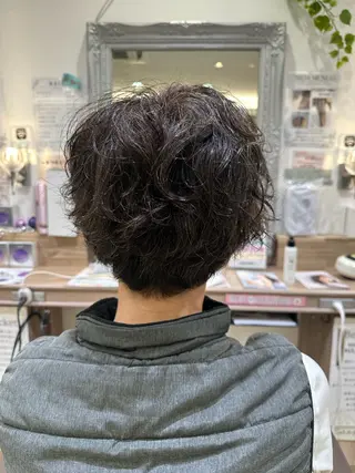 パーマ メンズ Miyu🦄ash カット/まつげのヘアスタイル