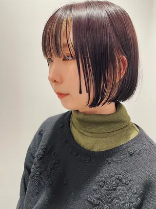 ショート カラー センスをお届けします 大谷将生infpのヘアスタイル