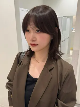 ショート 顔周りの垢抜けヘア 立山あいりのヘアスタイル