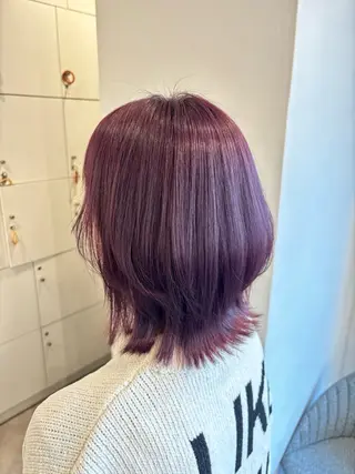 ミディアム カラー SHIAN/ハイトー ン/🍒ゆな🍒のヘアスタイル