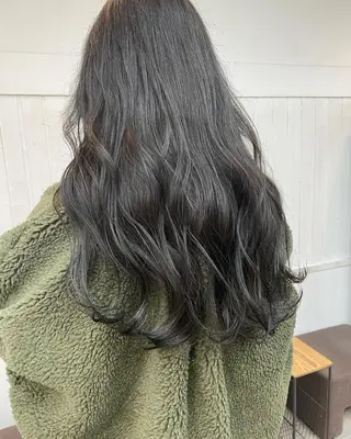 ロング ヘアアレンジ パーマ カラー N° +aero 横浜のヘアスタイル