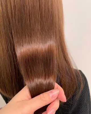 セミロング カラー レイヤー×透明感 Tatsuya💫のヘアスタイル