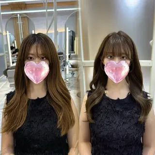 ロング カラー カラー/ヘアセット Nanami💗のヘアスタイル