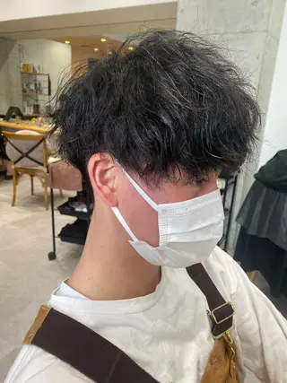 ショート パーマ メンズ 似合う髪型見つけます AYAKAのヘアスタイル