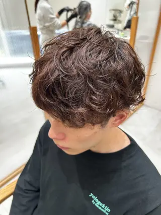 パーマ メンズ 🫧艶髪ボブ🫧 チカのヘアスタイル
