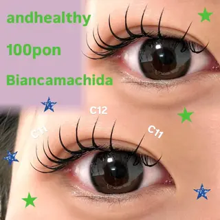 マツエク・マツパ Bianca ♫ Horinouchiのマツエク・マツパデザイン