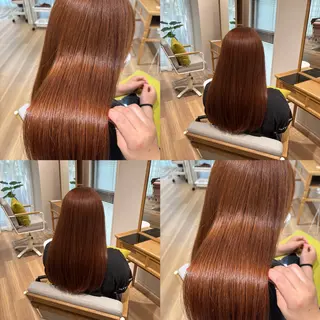 ロング カラー RINNO🌷透明感 カラー/髪質改善のヘアスタイル