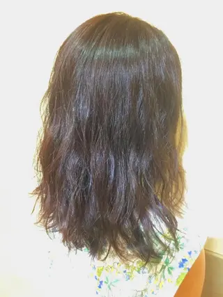 ロング カラー パーマ 可愛いを作る神 ナオヒロのヘアスタイル