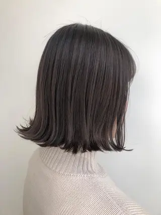 ミディアム カラー 【透明感、艶髪】西村 有司のヘアスタイル
