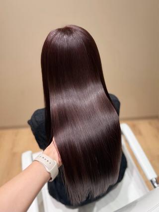 ロング カラー minori♡ 韓国モテヘアのヘアスタイル