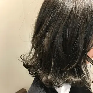 ミディアム 👑満足度1000% 重村　春奈👑のヘアスタイル