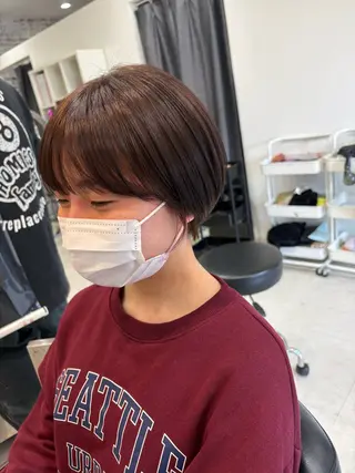 ショート 美容室シャルム⭐️ 清水　勇希🩷のヘアスタイル
