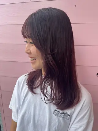 ミディアム カラー 🔆韓国 norika🔆のヘアスタイル