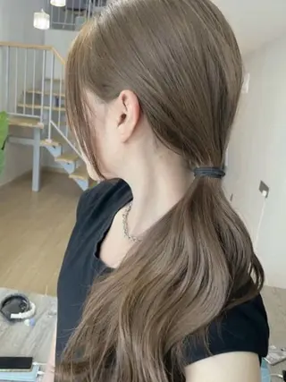 カラー ⭐️プルエクステ/ カットモデルKAHOのヘアスタイル