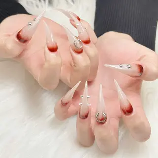 ロング 猫爪中毒♡ロング ネイル専門阿佐ヶ谷店のネイルデザイン