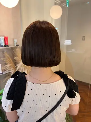 ミディアム カラー Ayano🎀似 合わせ×透明感🎀のヘアスタイル