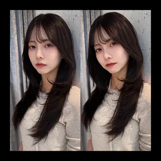 ロング カラー mai / linoah˚✧のヘアスタイル