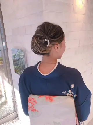 ヘアアレンジ YUI𓍯ｴｸｽﾃ /ﾆｭｱﾝｽｶﾗｰのヘアスタイル